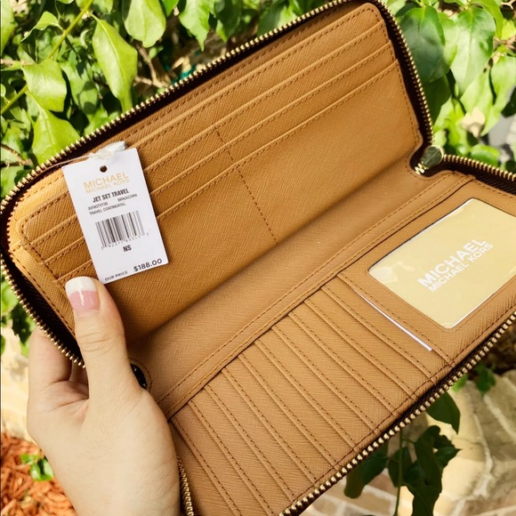 Michael kors large laptop tote + wallet SET brown - Picture 8 of 8